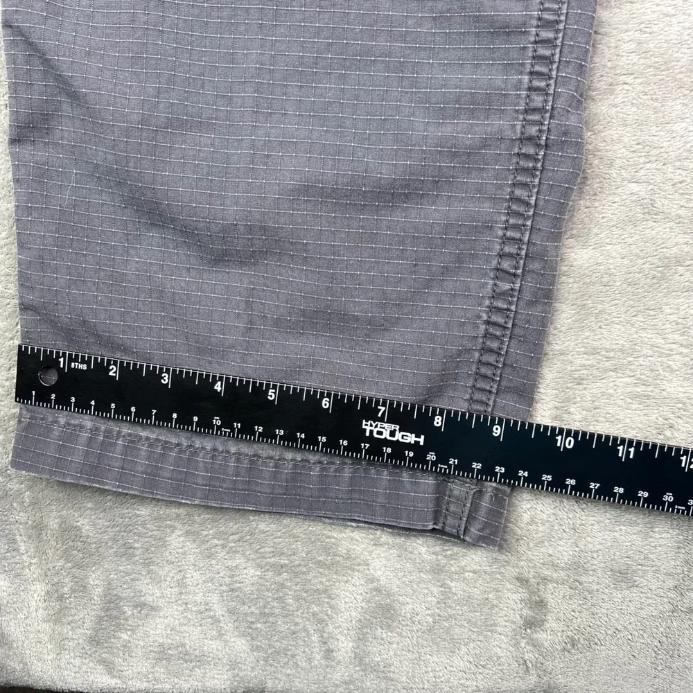 Carhartt Force Relaxed Fit Cargo Pants Mens 42x32 Fit 40x32 Grey Ripstop Utility